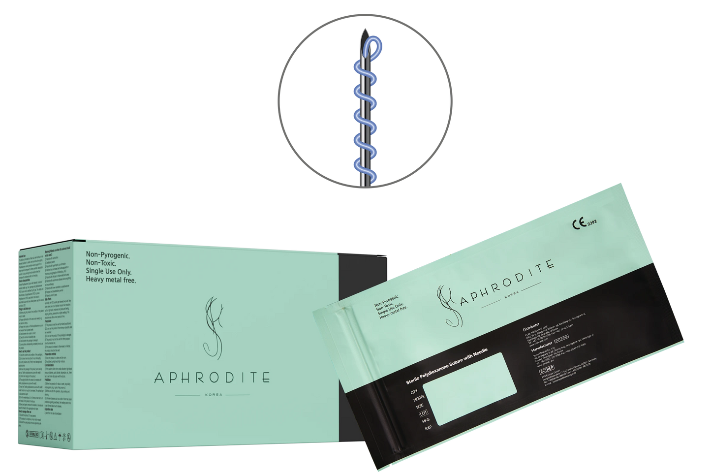 Aphrodite Single Screw Fäden