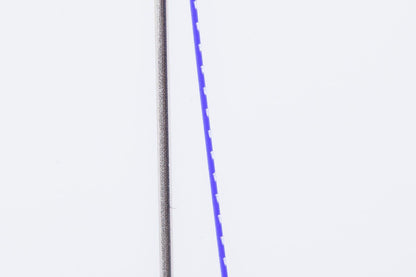 Produktbild eines Double Cog Fadens 23G mit 60mm Kanülenlänge und 100mm Fadenlänge aus PDO von EpLine