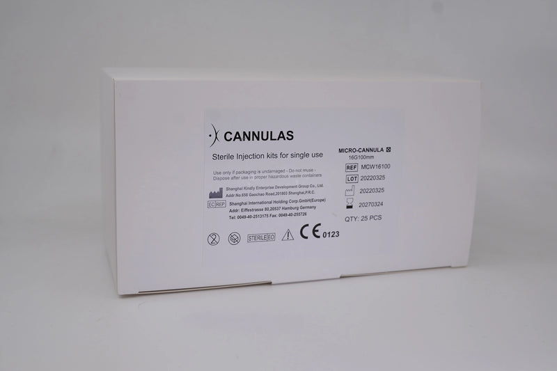 X Cannula 16G 100mm Stumpfnkanülen
