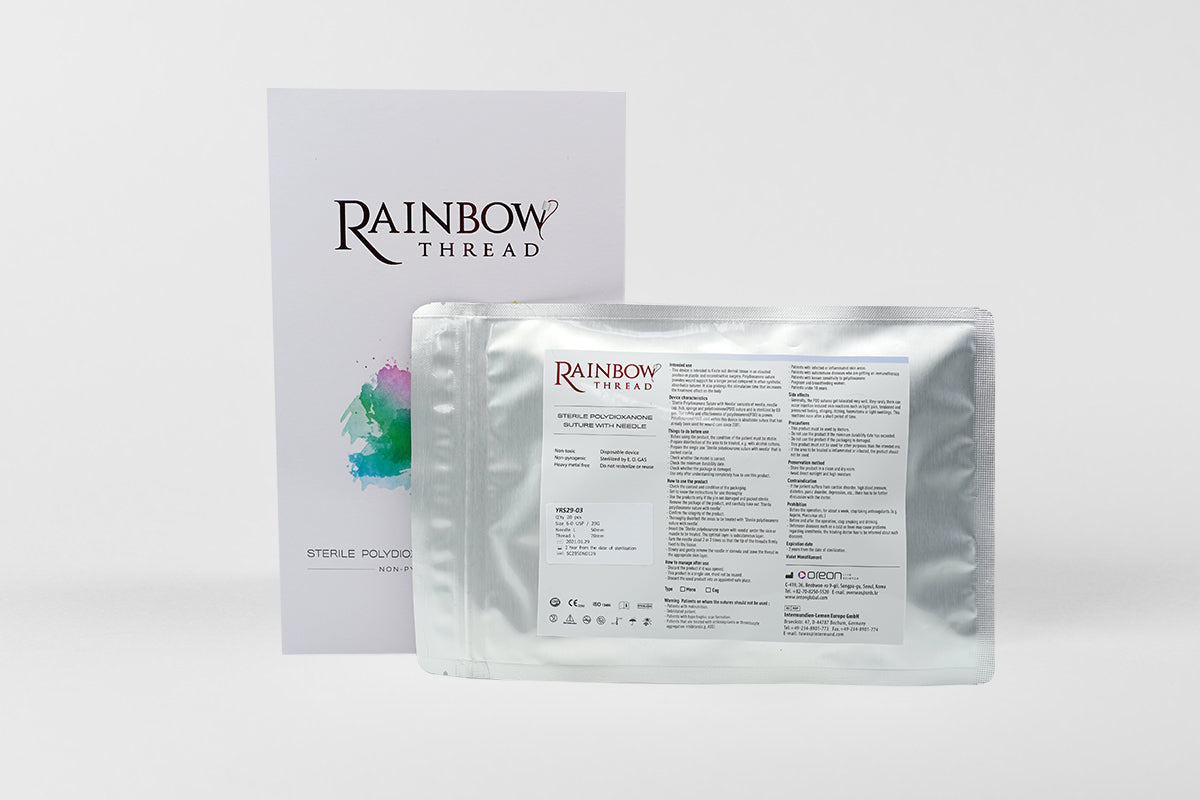 Produktbild der Umverpackung der Rainbow Fäden