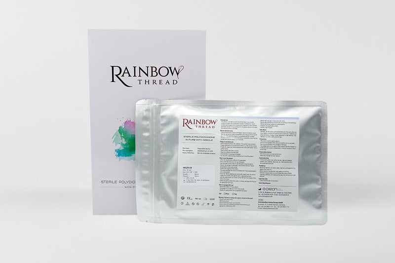 Produktbild der Umverpackung der Rainbow Fäden